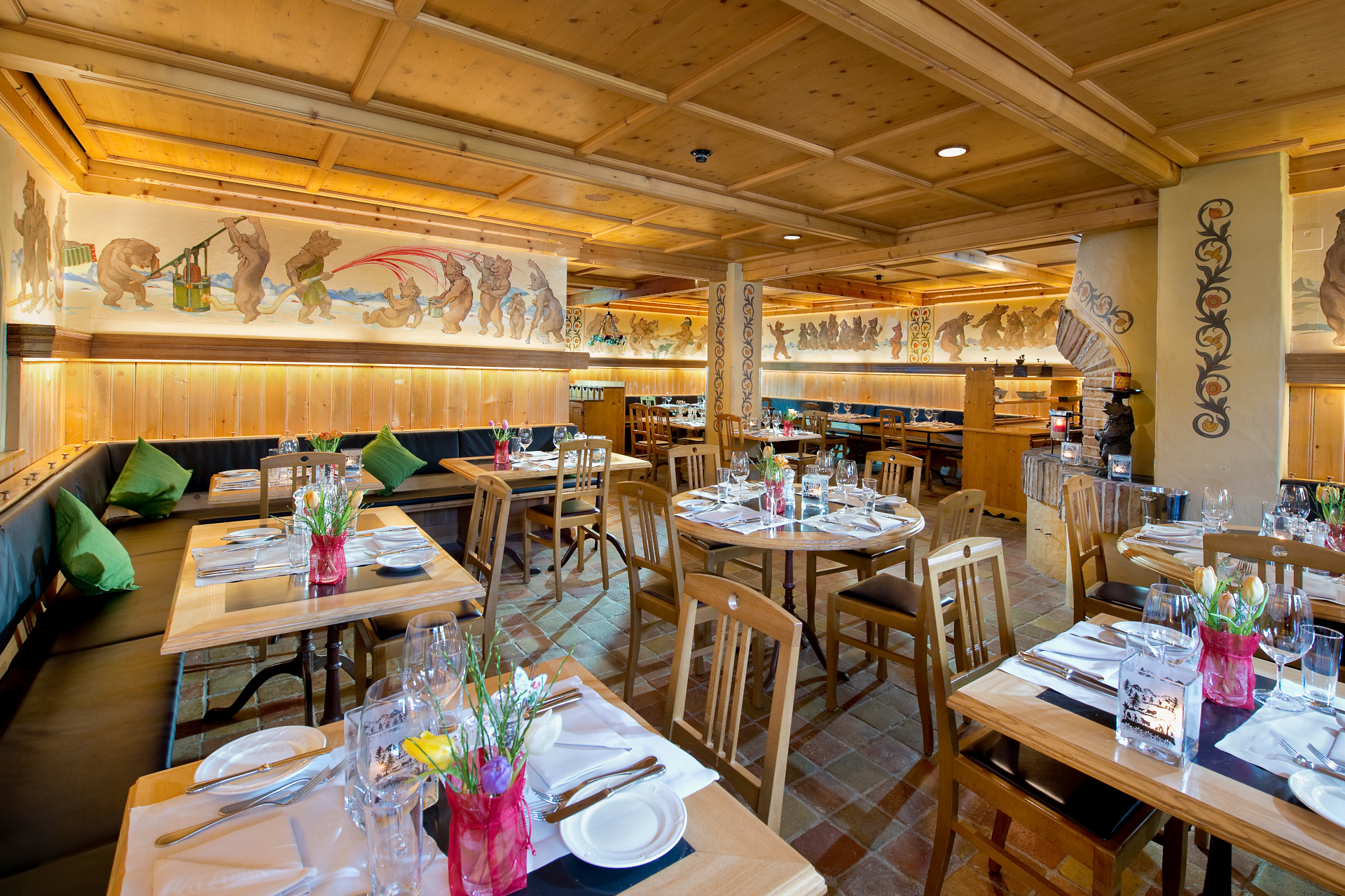 RESTAURANT BÄRENGRABEN AU Golfhotel Les Hauts de Gstaad & spa